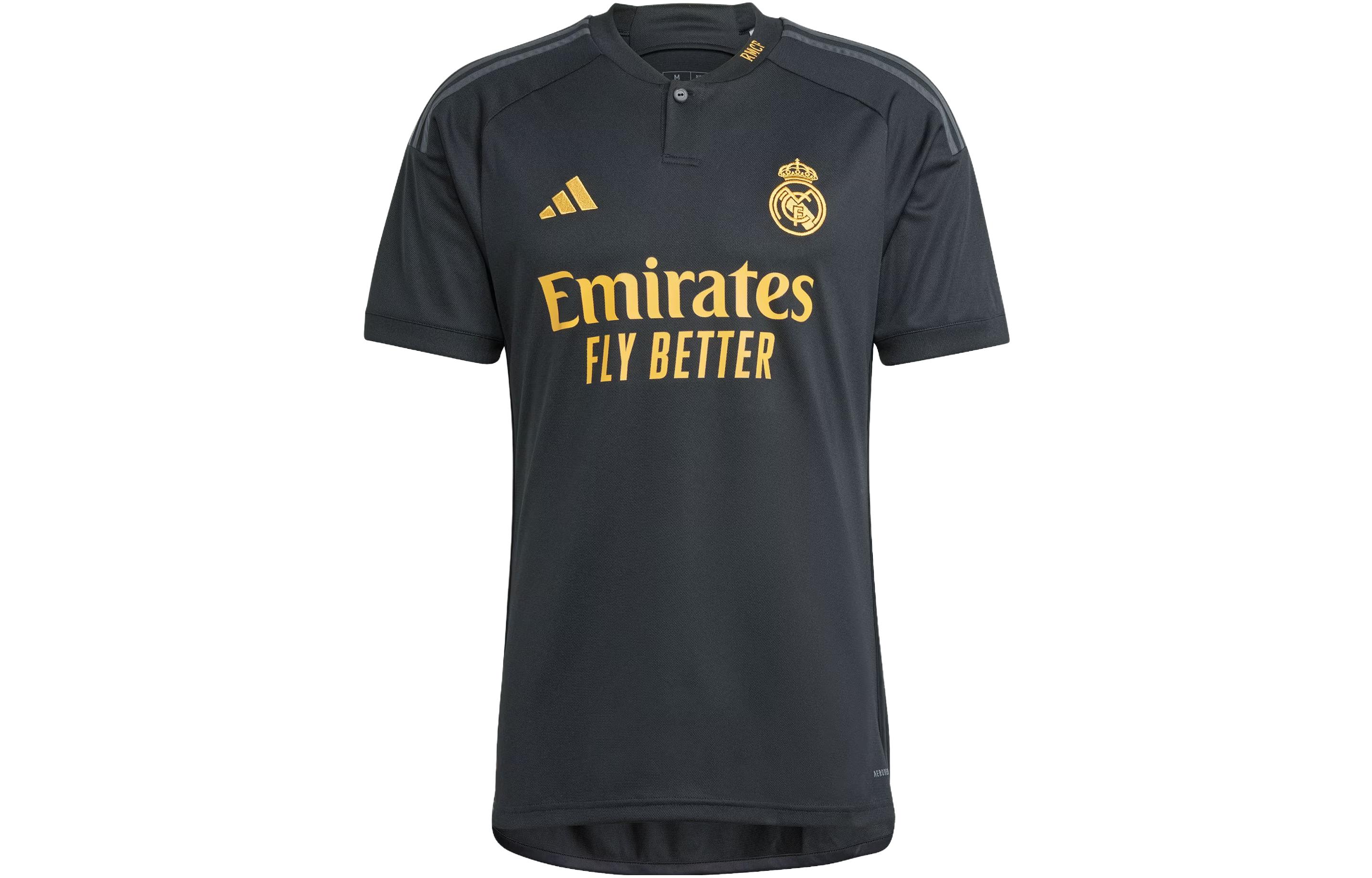 Adidas Real Madrid Soccer Jersey Men s Black IN9846 XS