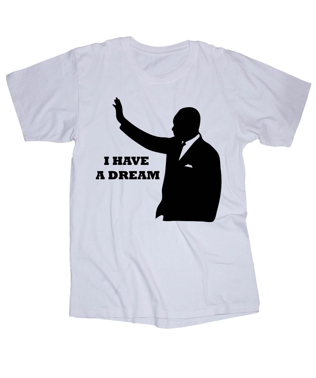 MLK  I Have a Dream  white T-shirt Martin Luther King 3XL