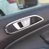 Car Door Handle Panel Frame Cover for Ford Fiesta 2009 - 2013 Decoration Sticker 4Pcs ABS Trim Interior Accessories