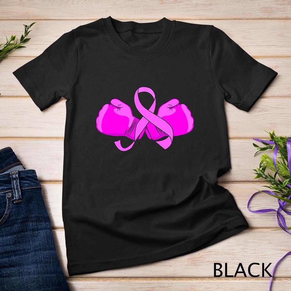 Breast Cancer Boxing Glove Fighter Unisex T-shirt 4XL