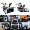 Compact Hand-Push 3-in-1 Snow Blower & Thrower with Quick-Change Head