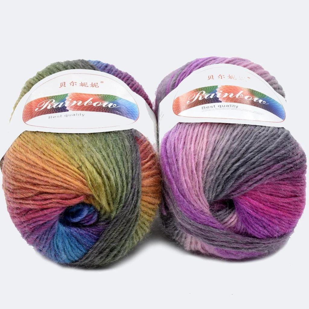 6pcs 300g Australian Wool Yarn Bundle Premium Merino Wool for Knitting & Crochet Super Soft Chunky Weight Yarn for Shawls Natural Fiber Craft Supplies