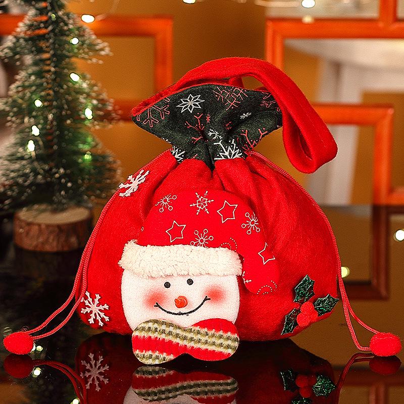 Christmas Eve Apple Gift Set: Peace Apple Candy Bag for Kids