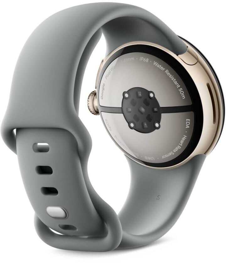 Google Pixel Watch 3 45mm 4G Matte Hazel Sportarmband Hazel