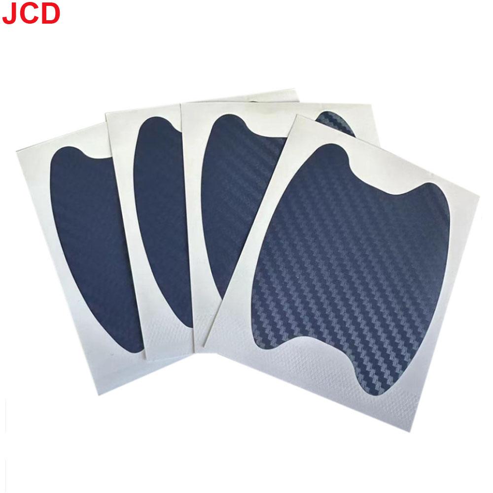 4Pcs/Set Car Styling Mouldings Sticker Car Door Sticker Carbon Fiber Scratches Resistant Cover Auto Handle Protection Film Parts