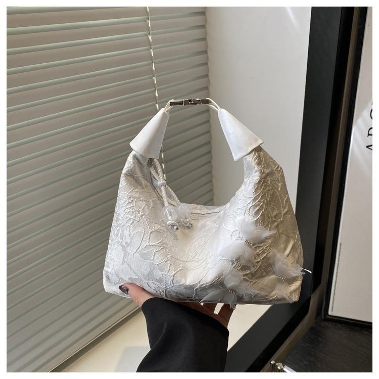 National Style Embroidery with Cheongsam Bag Women's 2025 New Spring Messenger Dumpling Bag Antique New Chinese Handbag