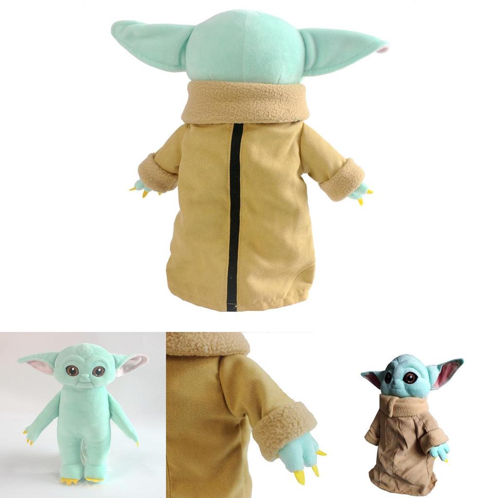 Adorable 30cm Baby Yoda Plush Toy With Removable Clothes Perfect For Kids And Fans
