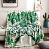 Hibernian Football Club Themen-Decke Geeignet für das Sofa Camping und Reisen Hergestellt aus weichem Flanellmaterial Ein ideales Geschenk für Anlässe wie Geburt