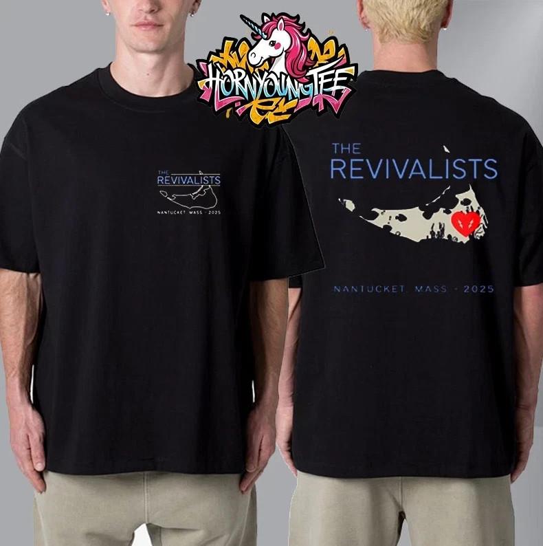 The Revivalists Faherty The Revivalists 2025 Nantucket Mass Unisex T-Shirt