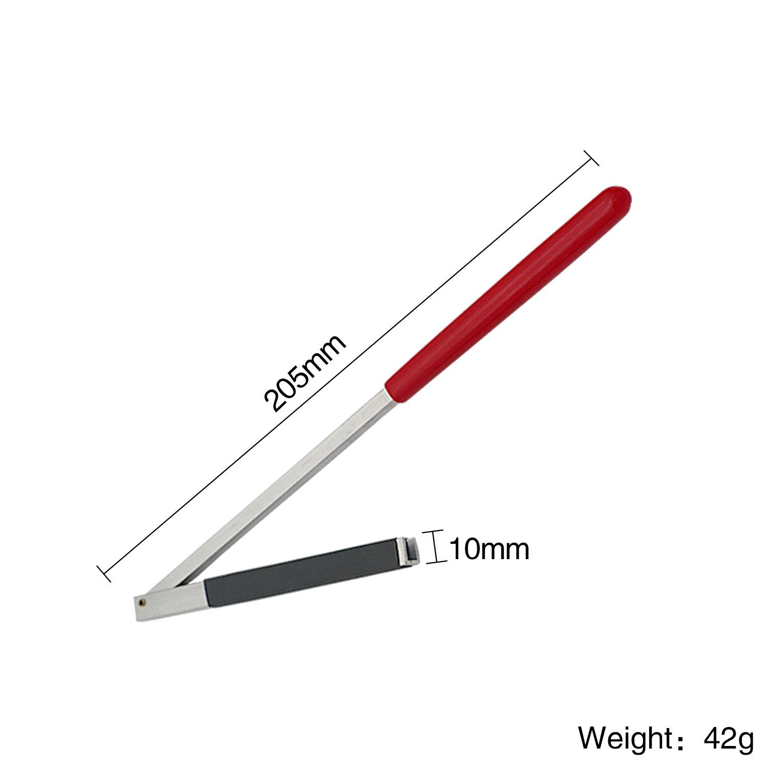 

Плоский напильник со сменными абразивными полосками для шлифования фигурных предметов на дереве и некоторых металлах.. Идеально подходит для деревообработки, мебели