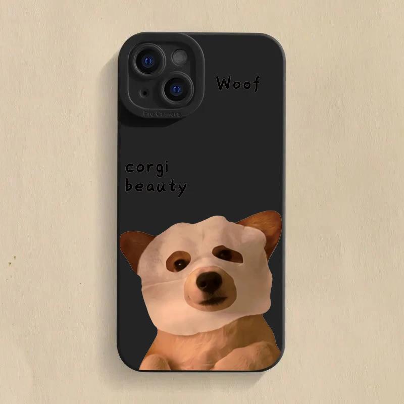 Beauty Pet Dog Cat Silicone Phone Case For Samsung Galaxy S23 Ultra S22 Plus S21 S20 FE A14 A34 A54 A13 A23 A33 A52 A72 Cover