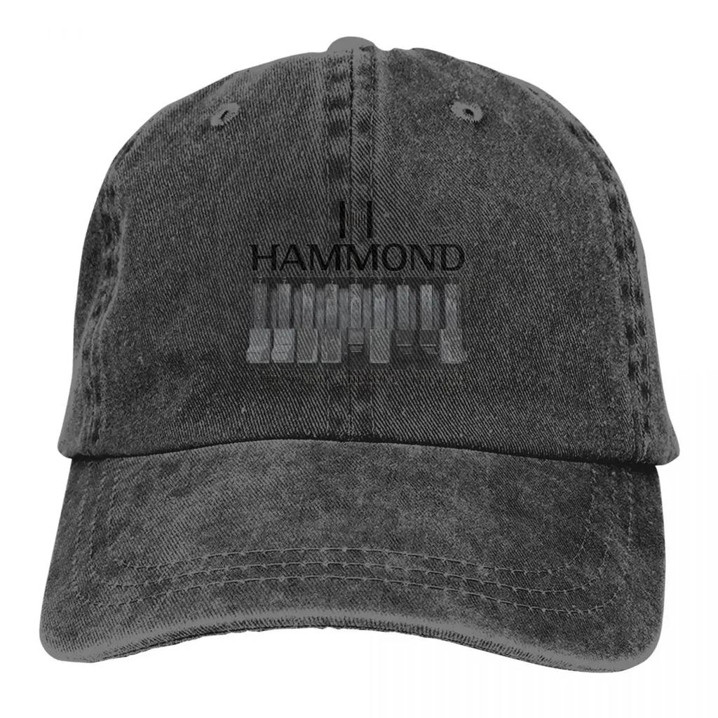Hammond Organ Logo  Baseball Cap Graphics Classic Unisex-Teens Printed Trucker Hat Cute Rock Adjustable Baseball Caps