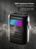 YS318 Portable Bluetooth Speaker with High Power, Heavy Bass, and Dual Microphones for Home KTV.