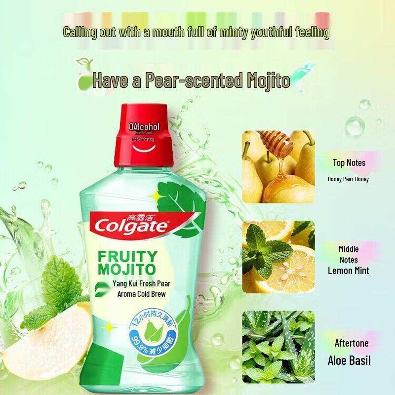 Colgate Refreshing Mouthwash Trio Set