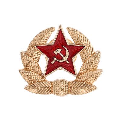 CCCP USSR Flag Brooch Buckle Former Soviet Union Lapel Pin Badge Clothes Decor