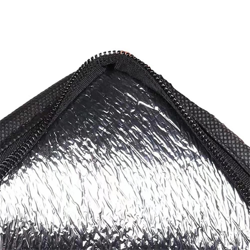 1pc Large Capacity Insulated Grocery Bag 31L Extra Large Travel Lunch Bag Foldable Reusable Soft Cooler Bag For Outdoor Picnic