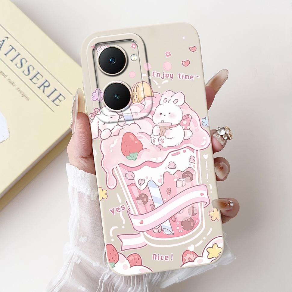 Fashion Painted Cover For Vivo Y03 Case Silicone Soft Slim Fundas For Vivo Y03 Y03T Y18 Y18i Y28s 4G Phone Cases Bags 6.56"