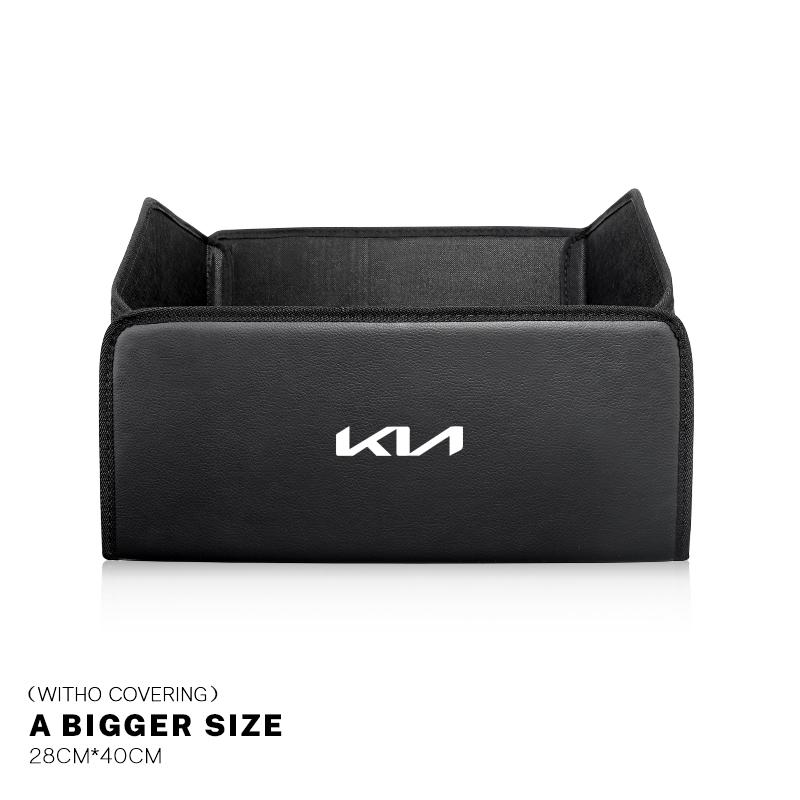 Boîte d'organisation de coffre de voiture Grande capacité Sac de rangement multi-usages pour outils Pour KIA K5 K9 Sorento Ceed RIO Sportage EV9 Stinger Niro Soul
