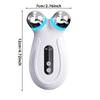 Microcurrent Face Massager With Dual Metal Heads Ems Facial Device For Skin Care And Contouring Use At Home Or Salon