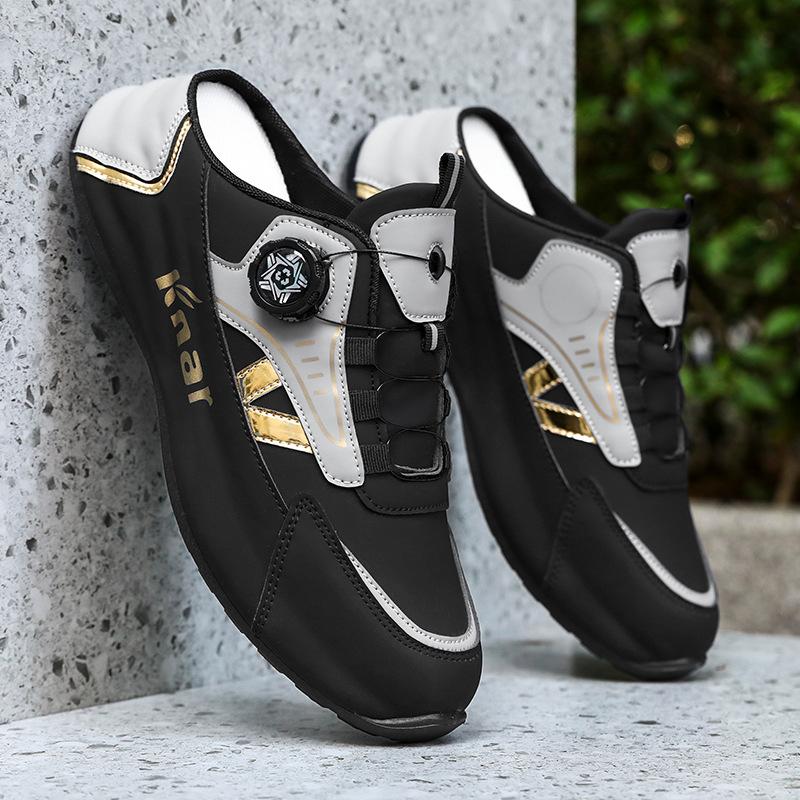 Summer New Men Slippers Brand Comfortable Casual Shoes for Men Fashion Flat Sneakers High Quality Men Half Slippers Big Size