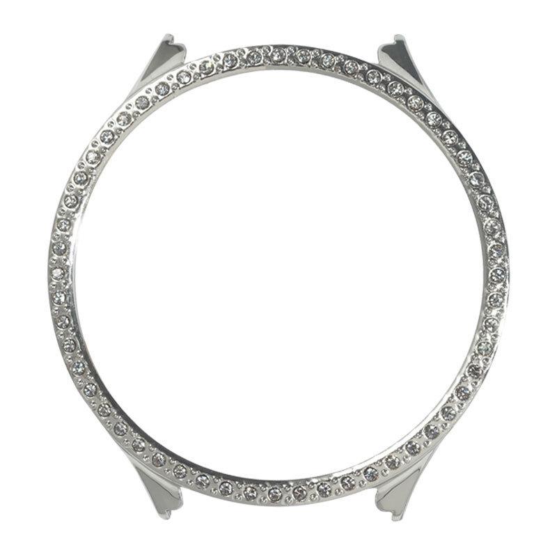 Samsung Galaxy Watch 5/4 Single Row Diamond Hollowed-Out Protective Case