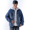 Men's Trendy Loose Denim Hoodie Jacket for Autumn & Winter