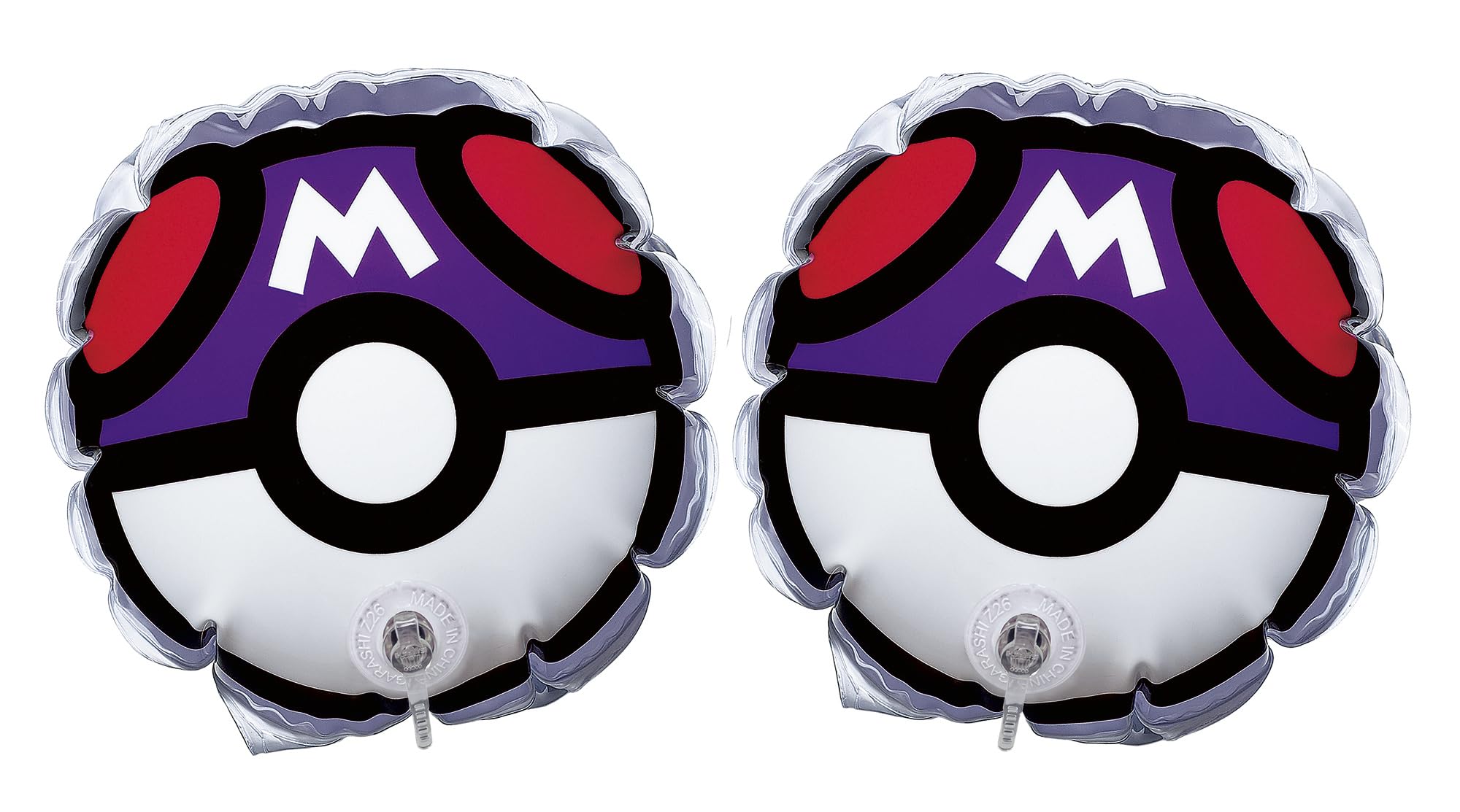 Igarashi Pokemon Arm Ring (Master Ball) 20 x 20 cm AHE-ARF [Easy and Quick Float Plug] New Valve Adopted