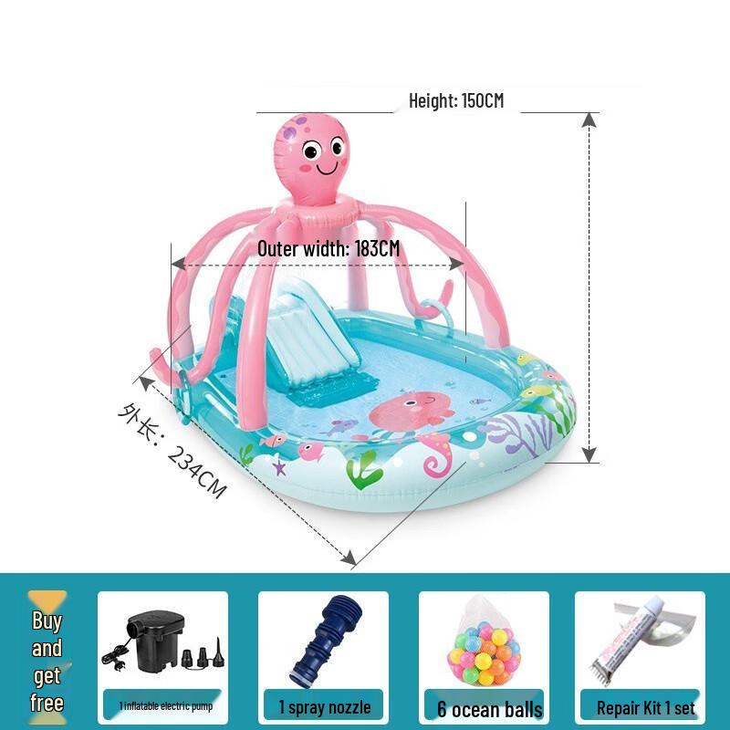Inflatable Outdoor Water Play Center