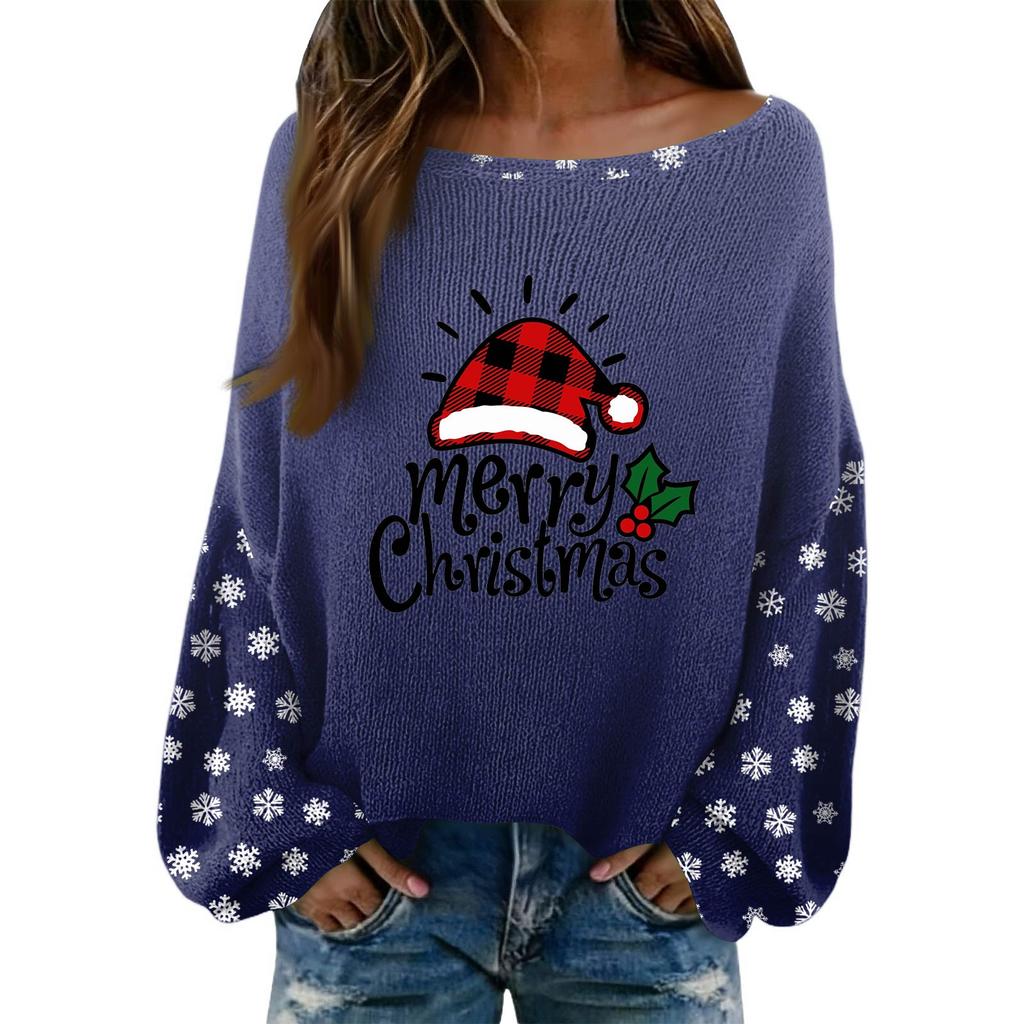 Women's Fashion Long Sleeved Elegant Sweater Top