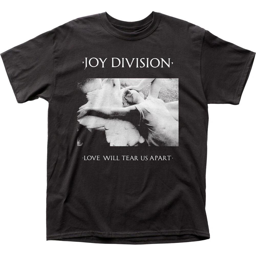 

Joy Division Love Will Tear Us Apart Mens Rock N Roll Music Band Black Unisex T-Shirt XL