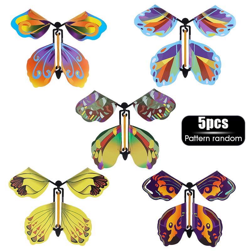 

Magic Butterfly Creative Stress Relieving Plaything Flying Game Kids Tricks Props Butterfly Bookmark Plaything Party Great Surpris Present