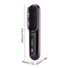 Cordless Hair Straightener Comb Anti-Scald Electric Heated Hair Comb  Hair Styling Tool