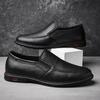 Genuine Leather Mens Loafers Moccasins Simple Soft Slip on Flats Boat Shoes High Quality Man Casual Shoes Male Driving Footwear