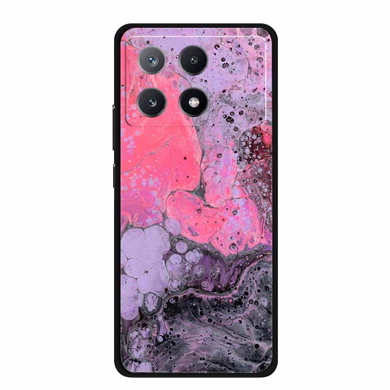 For Xiaomi Poco F8 Pro Case Gradient Marble Silicone TPU Soft Phone Case for Poco F8 Pro Pastel Back Cover Funda Poco F8 Pro 5G