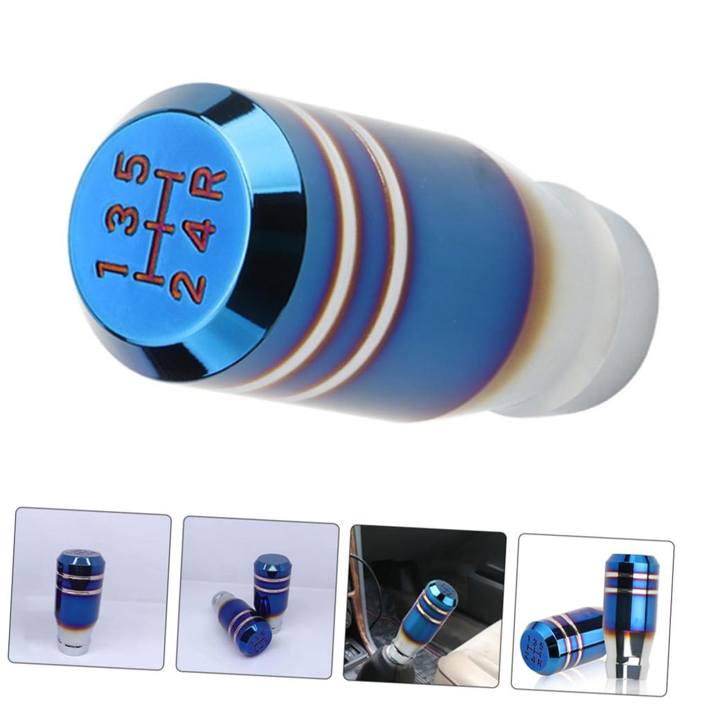 TOKIDNY Manual Car Gear Shift Knob Aluminum Alloy Shift Lever for Manual Transmission Baking Painting