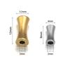 10pcs/Lot Bamboo Shape Stainless Steel Beads Spacer Beads Gold Color Loose Bead For Diy Jewelry Making Necklace Bracelet Earring
