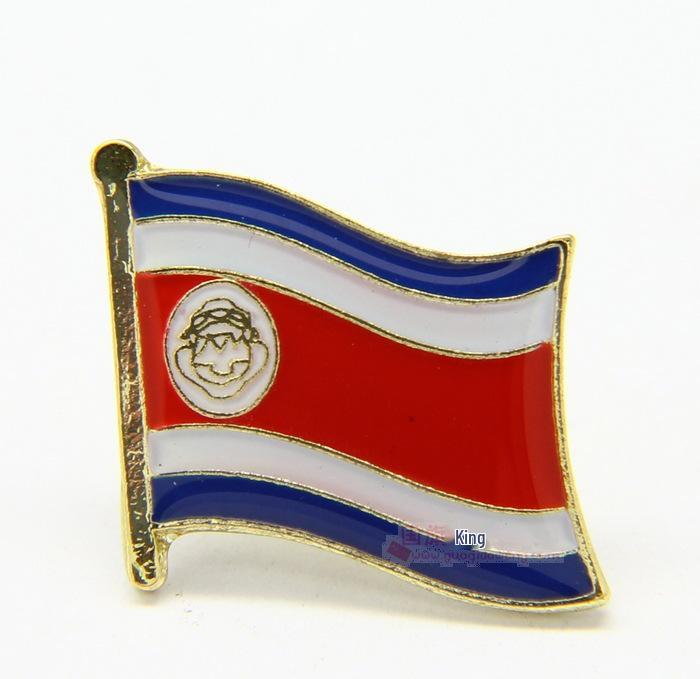 World Flags Enamel Lapel Pin - UK & US Iron Brooch with Drip Glue and Baking Paint Finish.