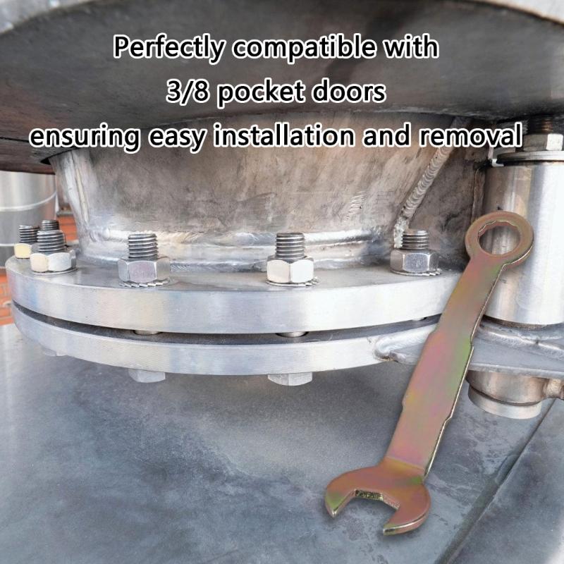 1PC Pocket Door Wrench 3/8 for Sliding Door Hanger and Closet Door Adjustment Ergonomic Designing