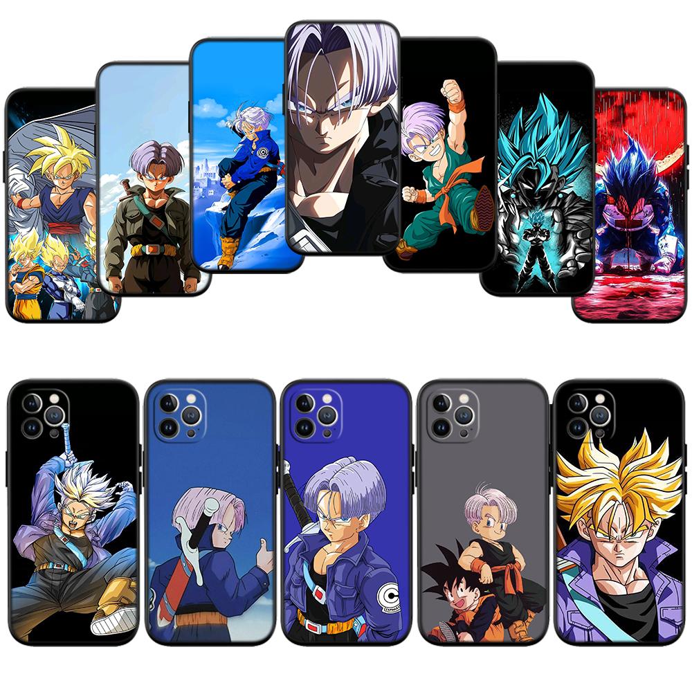 Dragon Ball Trunks New High-End Shell Phone Case for iPhone 16 15 14 13 12 Pro Max Plus Mini