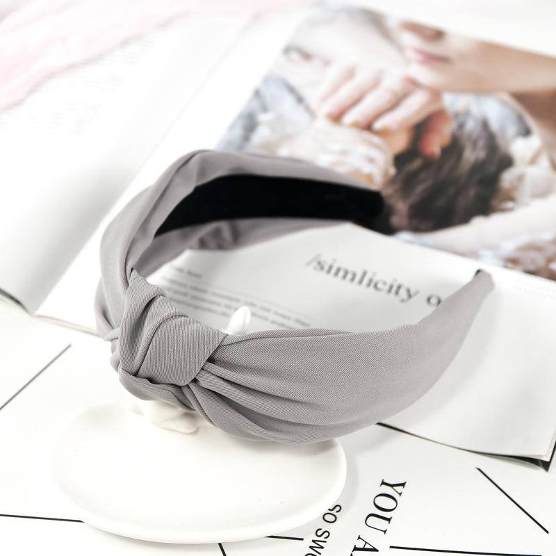 Wide Fabric Knotted Hair Headband