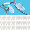 10pcs Air Oval Silicone Nose Pads For Glasses Soft Nose Pads Glasses Anti-Slip Nose Pad Eye Care Tools Eyeglasses Accessories