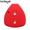 Car Accessories Key Case Cap for Toyota Rav4 Auris Corolla IQ Porte Yaris/Vitz Verso Hilux Icon Camry 40 2/3/4 Buttons Key Cover