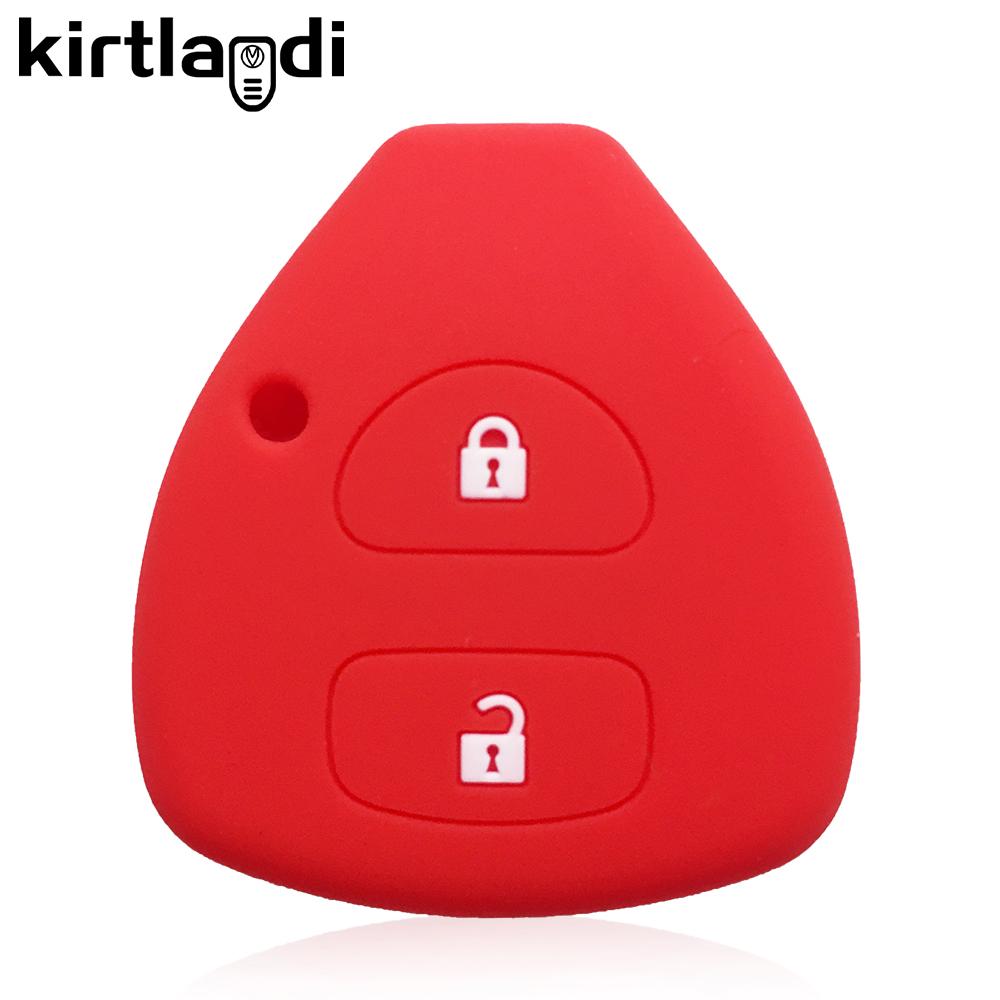 Car Accessories Key Case Cap for Toyota Rav4 Auris Corolla IQ Porte Yaris/Vitz Verso Hilux Icon Camry 40 2/3/4 Buttons Key Cover