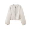 Popular Spring Autumn Fashion Versatile New Women's Clothing Round Neck Jacket Coats
