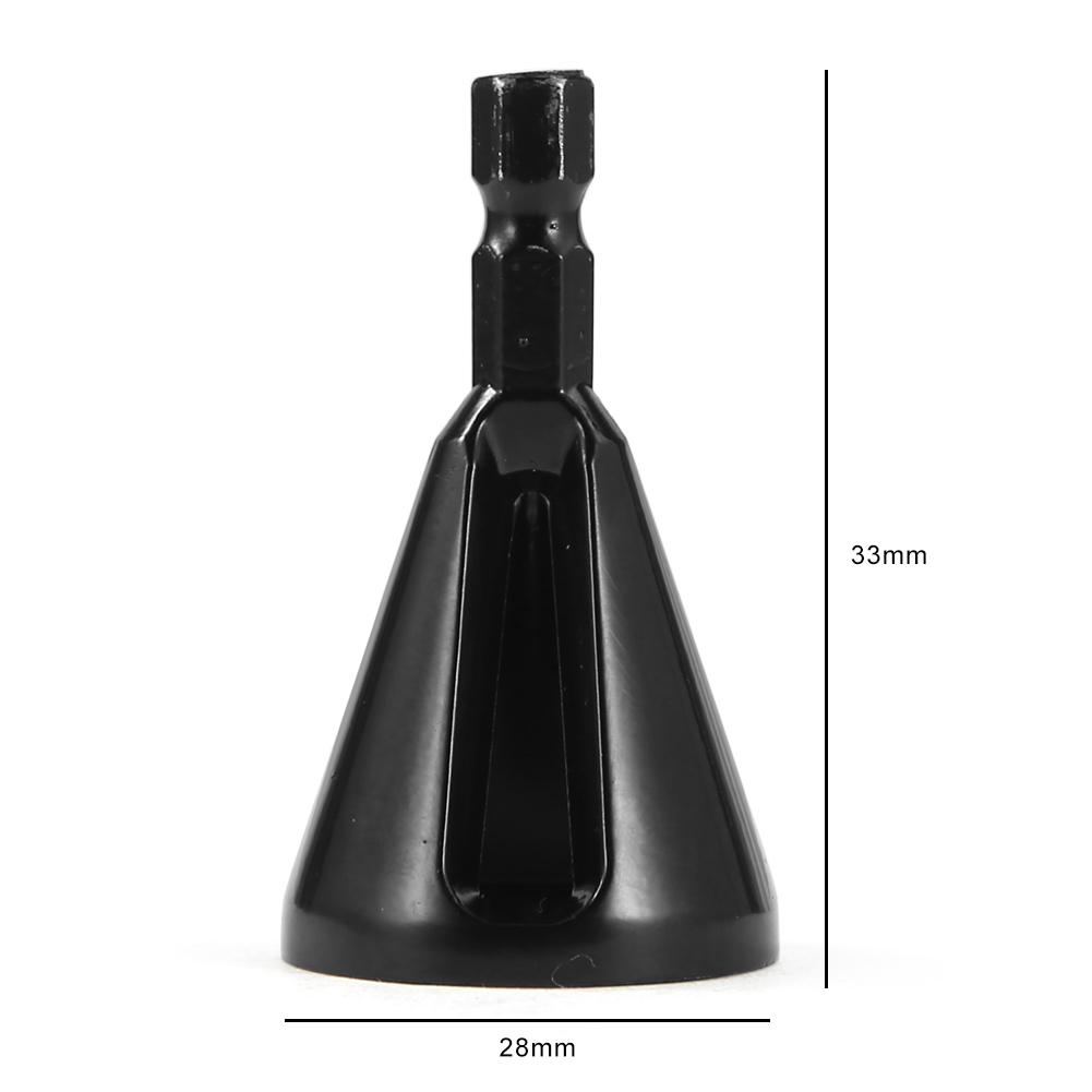 New External Chamfer Deburring Three Blade Triangular/hexagonal Handle Gold Black Silvery Electric Drill Tool Accessories
