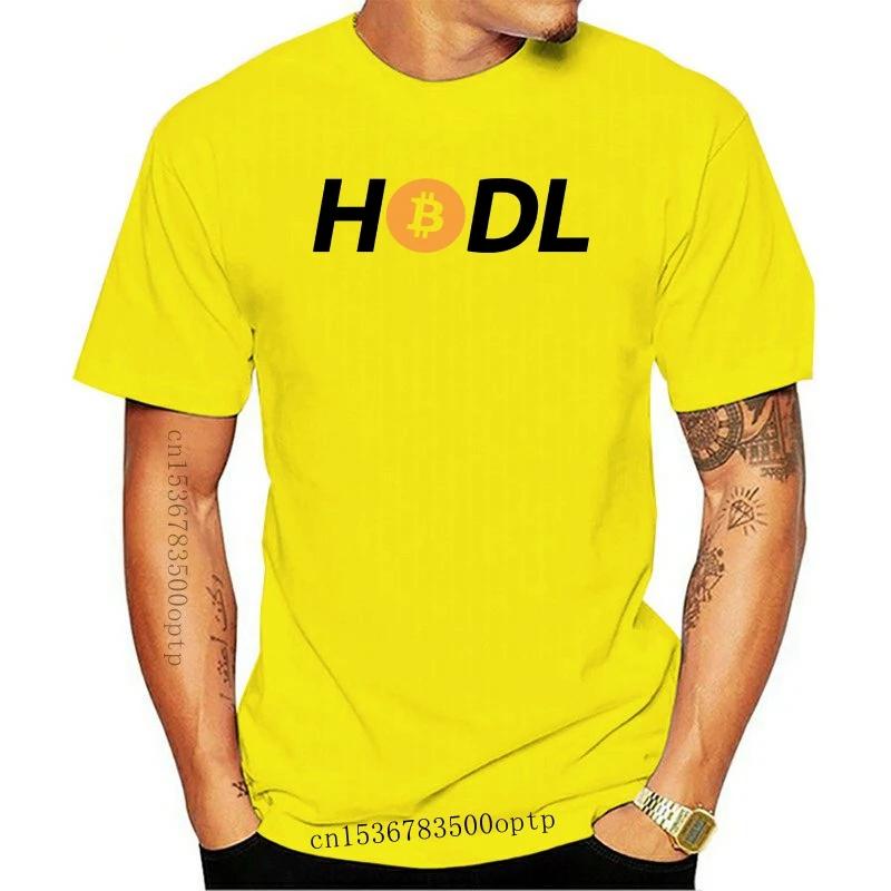 New Bitcoin Hodl T Shirt - Crypto Currency Satoshi Trading Tee Lambo Moon Btc Tshirt Funny Design Tee Shirt