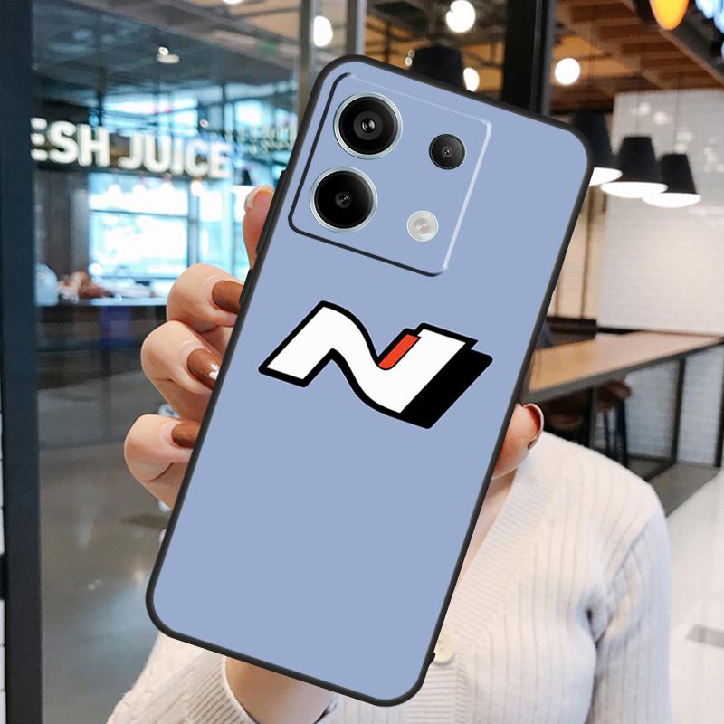 i30N Sports Car Cover For Xiaomi Redmi Note 13 Pro 12 11 9 10 Pro 9S 10S 11S 12S Redmi 12 10C 12C 13C Case