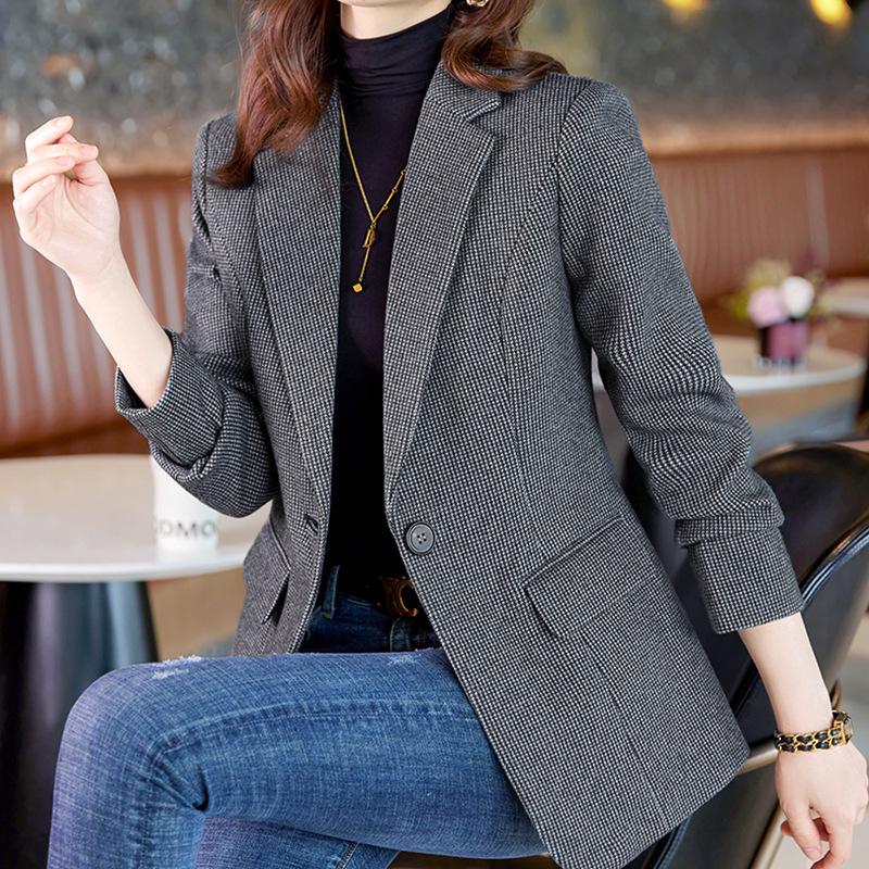 Koreanischer Stil Petite Damenblazer: High-End Kurze Jacke für Frühling und Herbst 2025