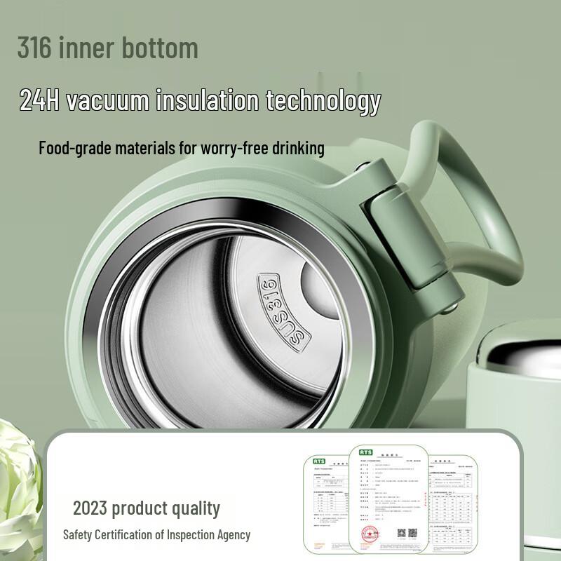 Xiao Yue Ya Coral Pink Insulated Sport Bottle