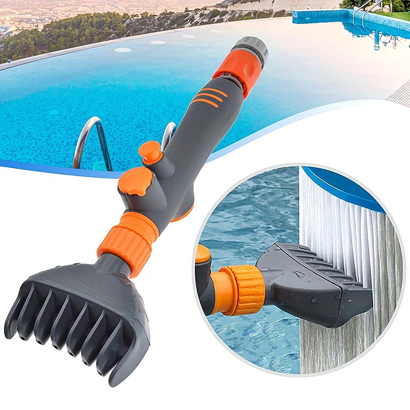 Pvc Ruční Čisticí Kartáč na Filtry Bazénů Čistič Filtračních Vložek Bazénu Nástroj na Čištění Filtrů